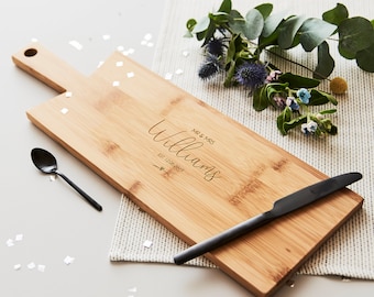 Personalised Wedding Chopping/Cheese Board