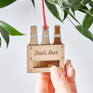 Personalised Beer Crate Decoration