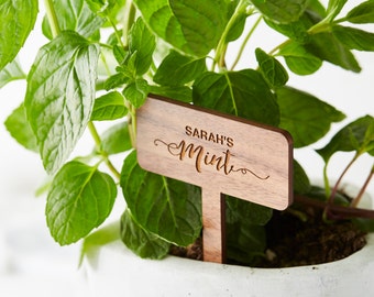 Personalised Wooden Plant Marker