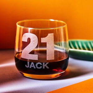 Personalised Birthday Spirit Glass
