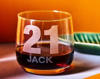Personalised Birthday Spirit Glass