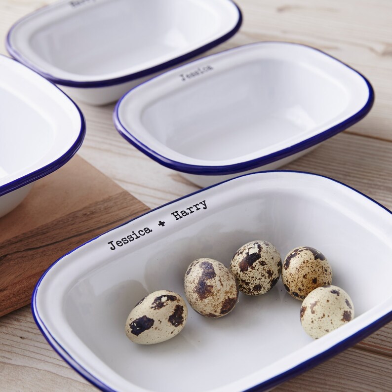 personalised pie dish