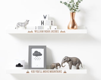 Personalised Adventure Shelf