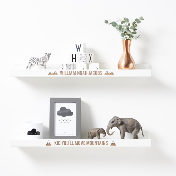 Personalised Adventure Shelf