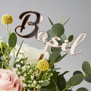 Personalised Wedding Table Name