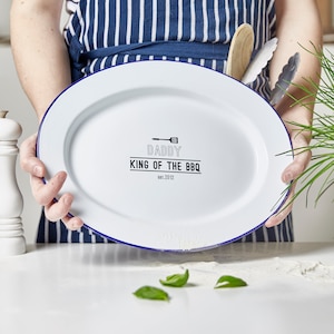 Personalised Enamel Serving Platter