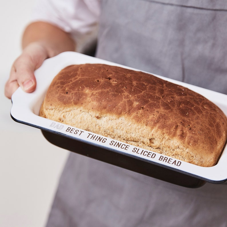 Personalised Enamel Loaf Tin image 2