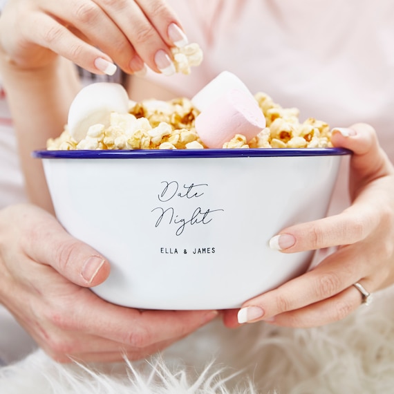 Everybody loves Popcorn Large Bowl + 2 Small Bowl Set + Salt