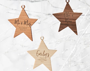 First Christmas Personalised Christmas Decoration