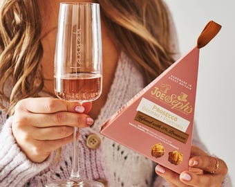Personalized Prosecco Glass Gift Set | Gift For Her