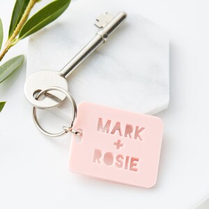 Couples Keyring personnalisés