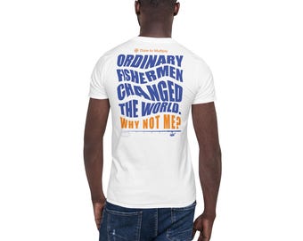Ordinary Fishermen Disciplemakers Double-Sided Unisex  Inspirational Tee