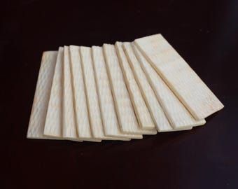 Hueso tallado grande en blanco / Hueso bovino en losa / Hueso natural en losa para cuchillería / Joyería de hueso / Hueso blanco / Tallado de hueso, hueso de búfalo, losa