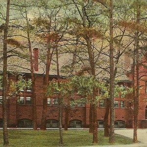 Springfield Massachusetts YMCA Training School Gymnase Carte postale ancienne 1912