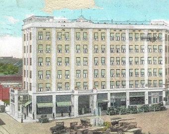 Hotel Como Hot Springs Arkansas Vintage Postcard 1932 - Sent From Owners of the Hotel as an Advertisement - Sold As Is