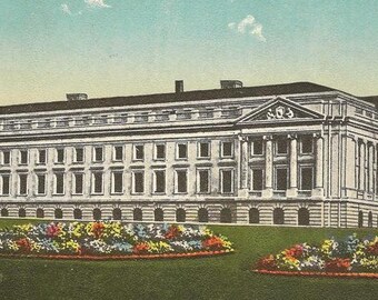 Washington D C Antique Postcard - New Agricultural Department Building 1920