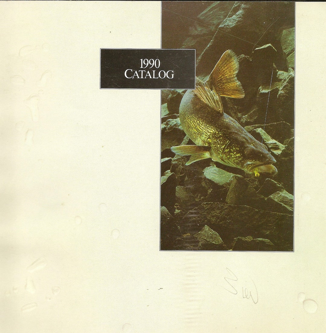 1990 Berkley Catalogue Vintage Fishing Ephemera Lines Baits