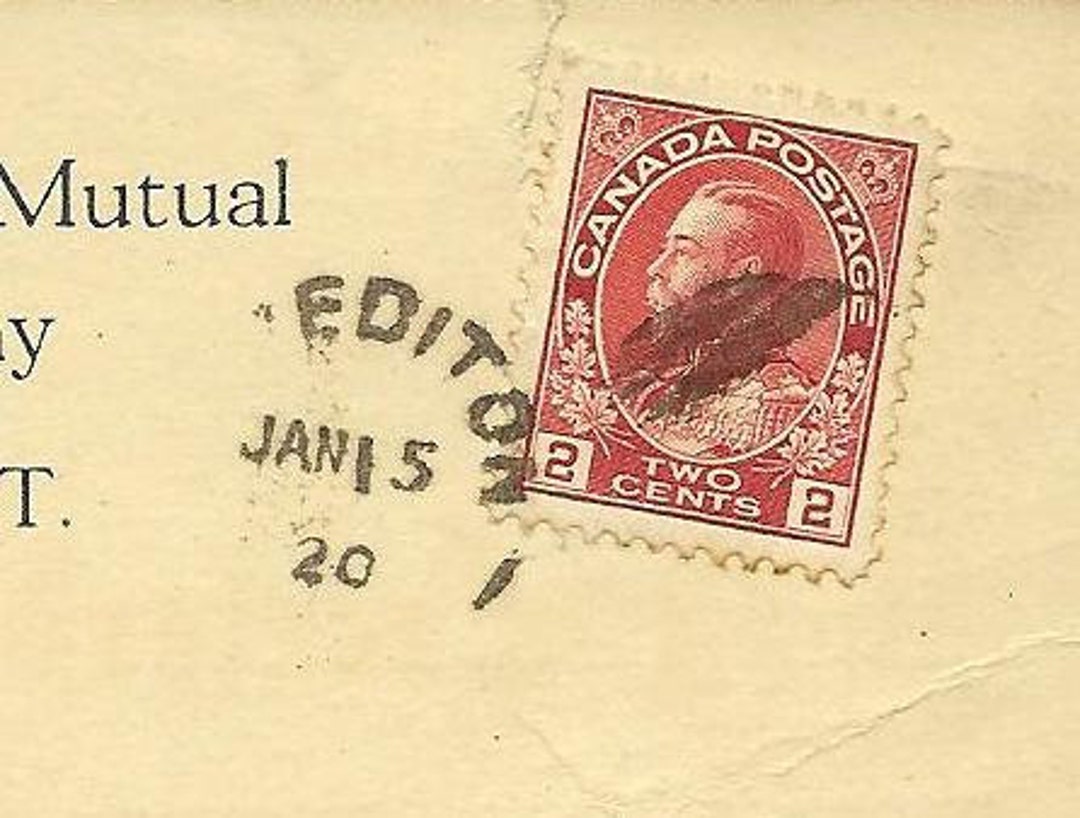 Canada 106 on Private Post Card Hay Township Crediton Ontario to