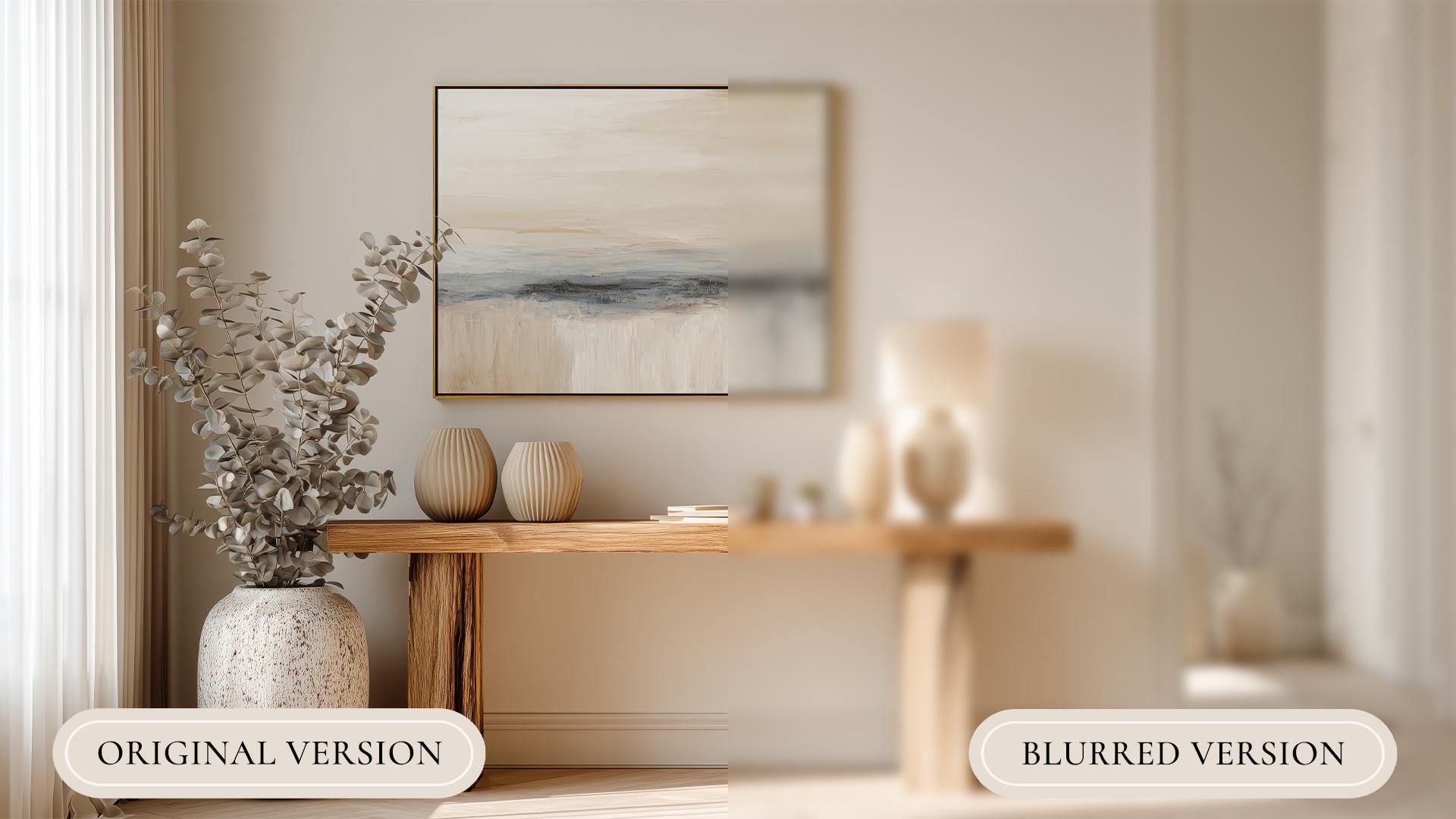 Minimalist Neutral Zoom Background Bundle – 4 Aesthetic Home Office ...