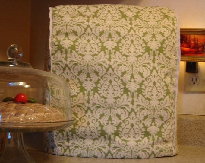 Kitchenaid Mixer COVER WAVERLY Sea Foam Green With Lace Trim Etsy
