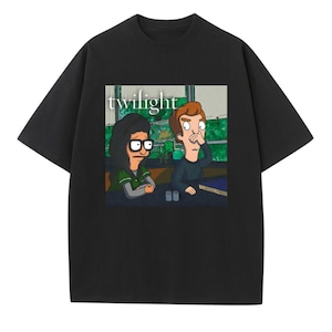 トワイライト映画Tシャツ - ベルチャー一家ボブズバーガーズTシャツ - 米国製コットン