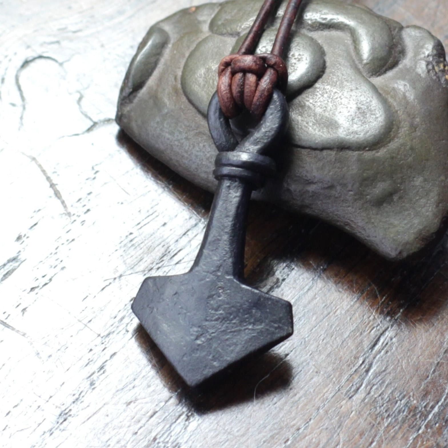 Iron mjolnir best sale pendant