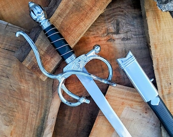 Handmade Zorro Rapier Sword Replica: Stainless Steel Collectible