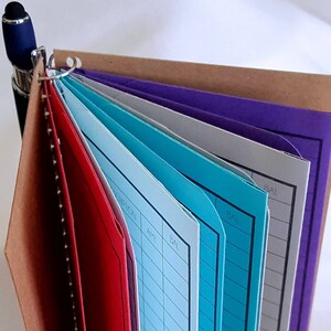 Money Envelope Wallet Cash Envelope System Money Envelope Book the Solids image 3