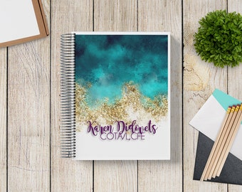 2023-2024 Custom Monthly-Weekly Planner -- Sand and Sea