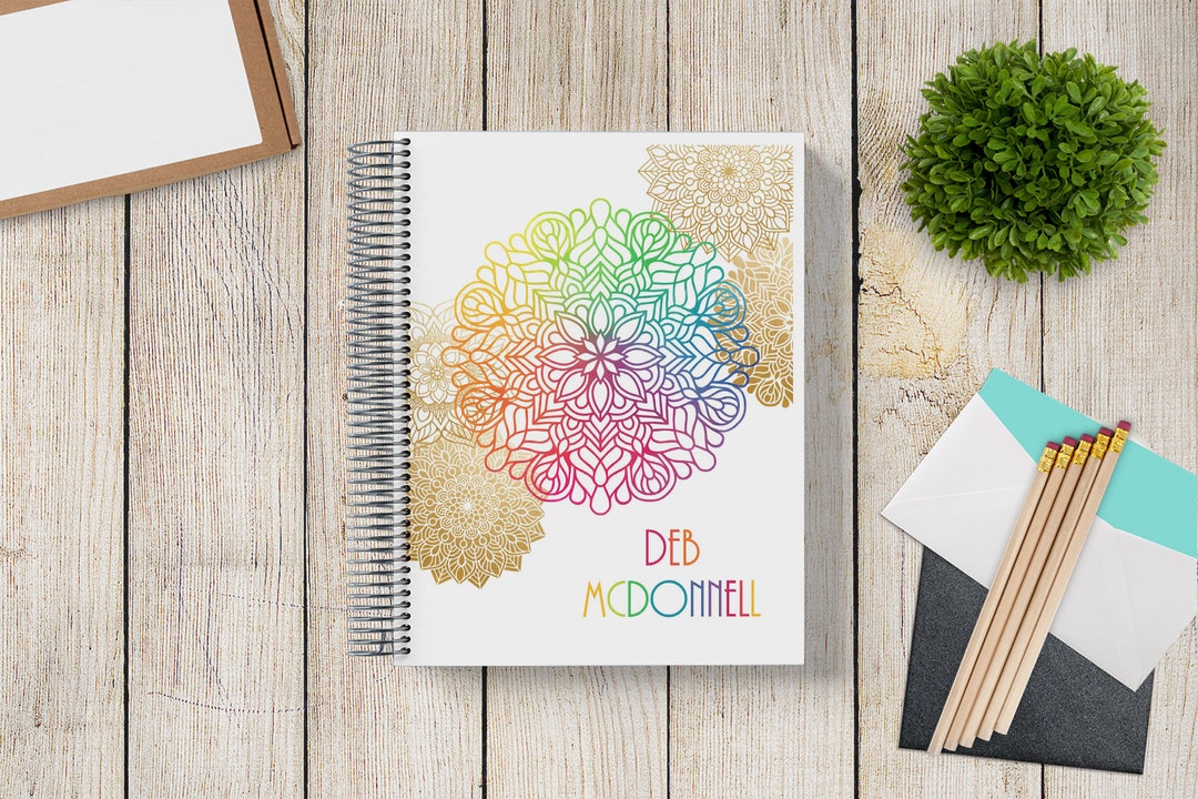 20242025 Custom MONTHLY Planner Mandalas Etsy