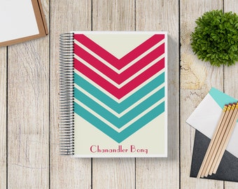 2025-2026 Custom MONTHLY Planner -- MidMod Plaid V's