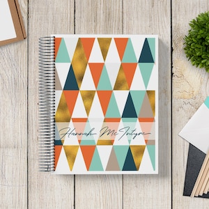 2025-2026 Custom Monthly-Weekly Planner -- Golden Triangle