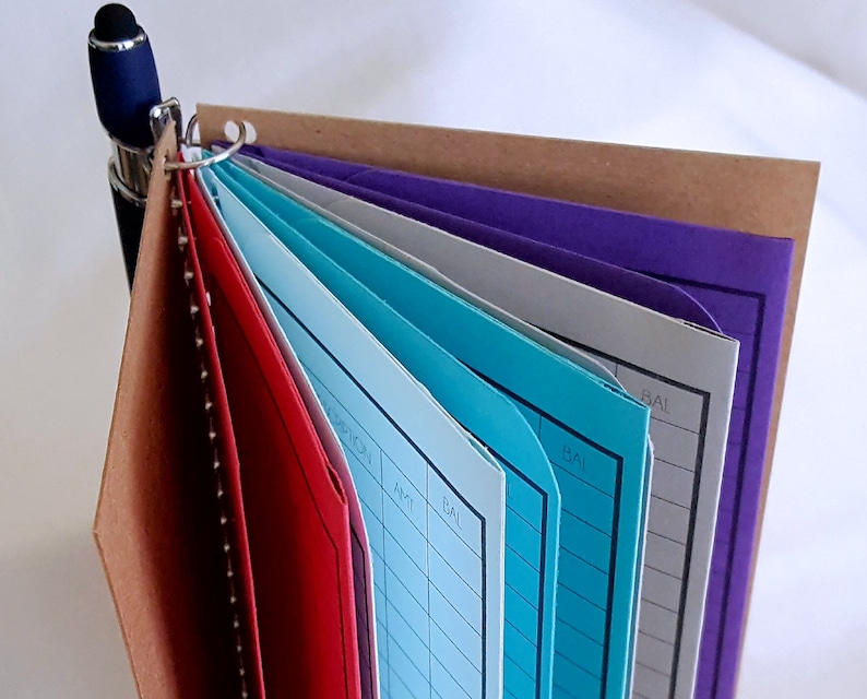 Money Envelope Wallet Cash Envelope System Money Envelope Etsy