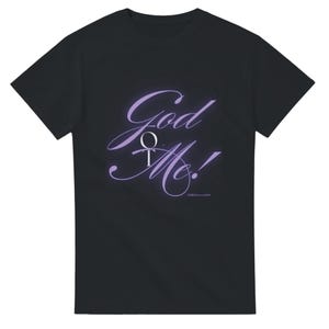 God Got Me – zwaargewicht uniseks T-shirt met ronde hals