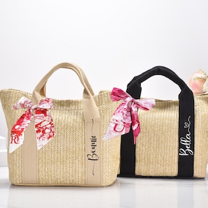Bridesmaid Gifts,Bridesmaid Proposal,Custom Gifts Women,Bridal Shower Gift,Burlap Tote Tag,Beach Tote Bags,Custom Jute Bag,Beach Jelly Bag