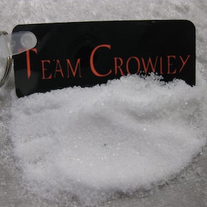 Team Crowley Supernatural TV series SINGLE-design keychain