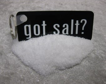 Got Salt? Supernatural TV series SINGLE-design keychain