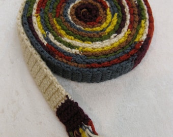 Made to Order-Tom Baker Who-vian scarf - skinny version