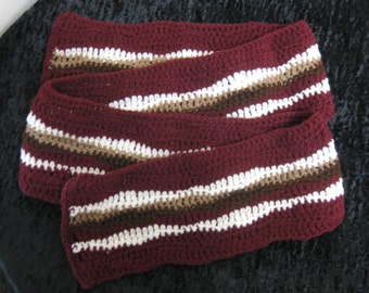 Made to Order for Bacon Scarf crocheted 6 feet long