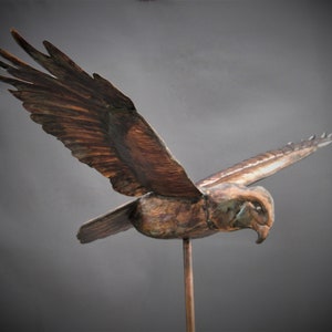 Red Tailed Hawk, Copper Weathervane, Rooftop Weathervane, Large Weathervane
