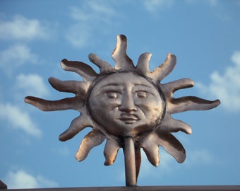 Copper Sun Garden Weathervane