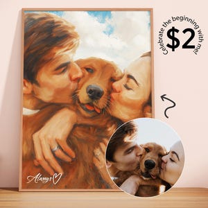 Custom Portrait, Couple Drawing, Personalized Illustration, Boyfriend Gift, Personalized Gift For Him/Her, Custom Hand-Drawn Portrait