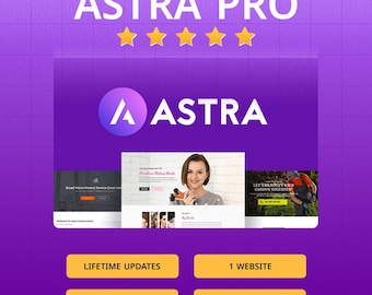 Astra Pro Lebenslange Lizenz Aktivierung | Amtlich & Sicher | WordPress Theme