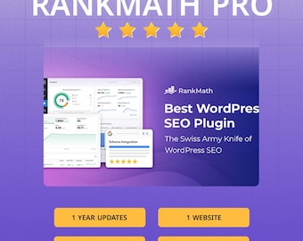 Classement Math Pro | 1 an d'activation de la licence | Plugin de référencement WordPress (pas de crédits Content AI)