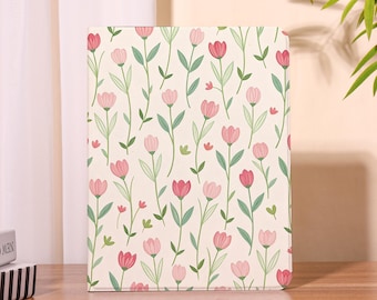 Elegant Flower iPad Cases Cover for Pro 2025-13/11",iPad Air 6/7,iPad 10/11th,iPad Pro 12.9'' 2021 Pro 11",iPad Pro 2024 Cover,Gift for Her