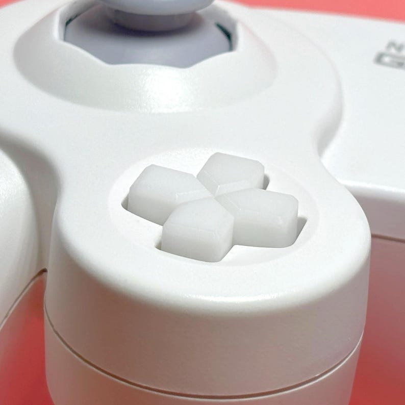 Split D-pad (GameCube Controller) Premium Resin White