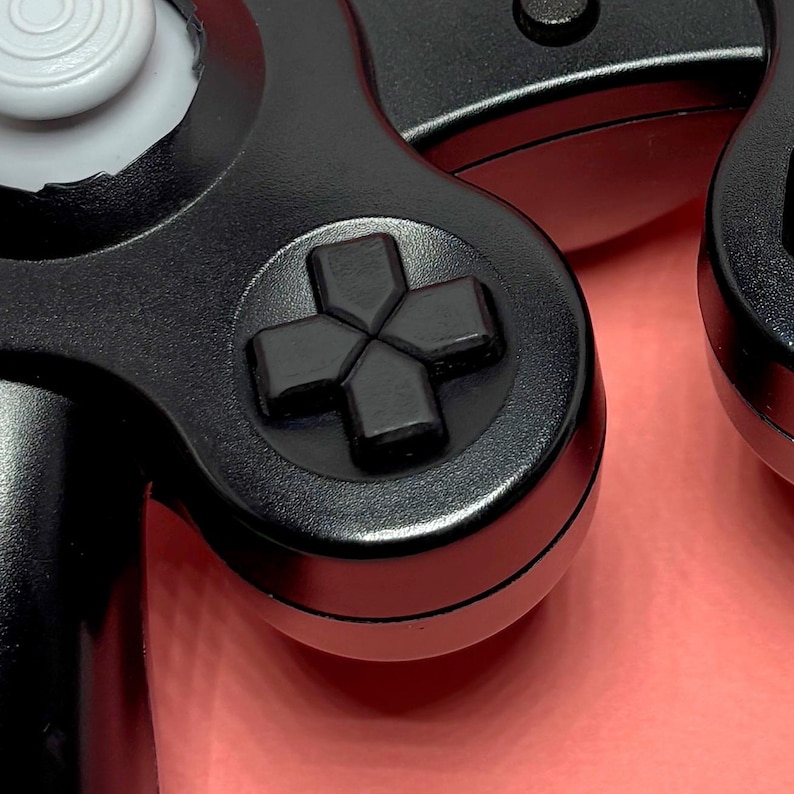 Split D-pad (GameCube Controller) Premium Resin Black