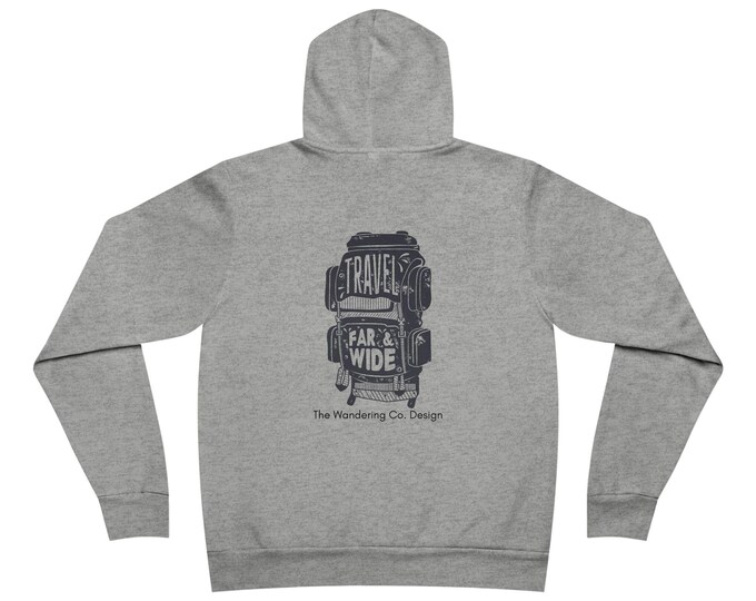 Adventure Embrace Unisex Hoodie, Cozy Travel Apparel, Perfect for Explorers, Gift for Travelers, Wanderlust Hoodie, Great for Road Trips