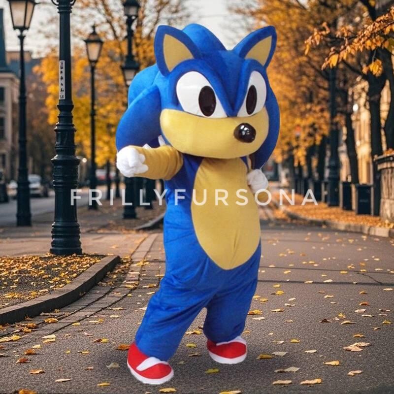Sonic Mascot Costume Etsy Sonic Mascot Costume Etsy