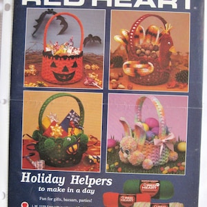 Holiday Helpers To Make in A Day Crochet Baskets Project Sheet